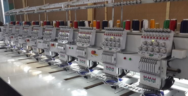 EMBROIDERY MACHINES –